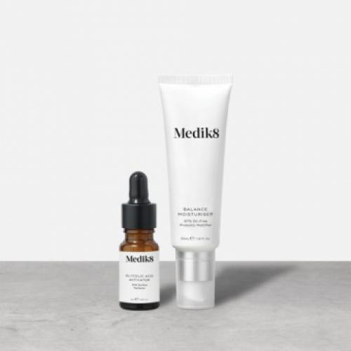 medik8 balance moisturizer & glycolic acid activator